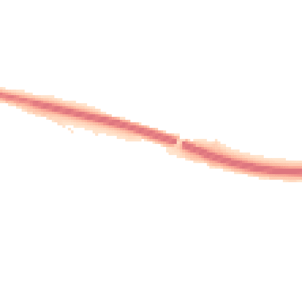 Night-time road noise heatmap for LE6 0FF