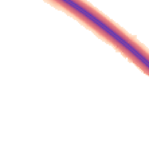 Night-time road noise heatmap for LE6 0PB