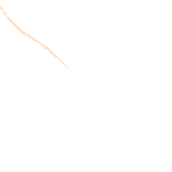 Night-time road noise heatmap for LE6 0PY