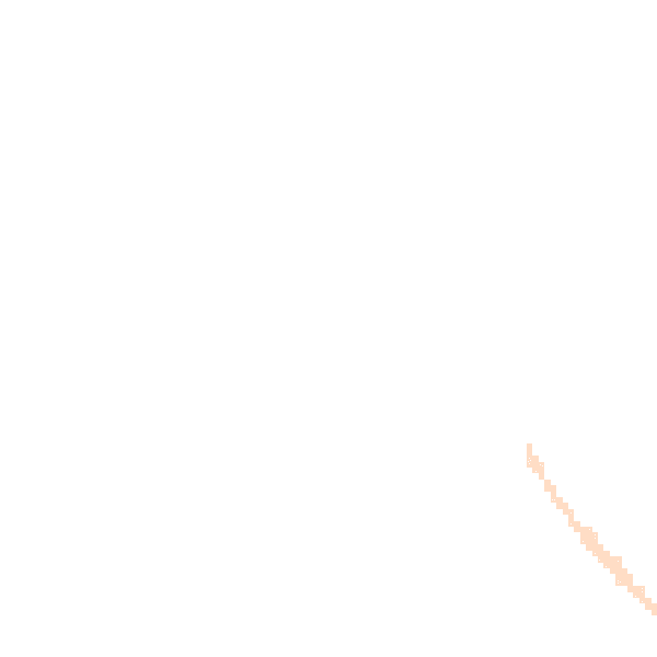 Night-time road noise heatmap for LE7 1AE