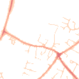 Daytime road noise heatmap for LE7 1GB