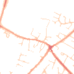 Daytime road noise heatmap for LE7 1HQ