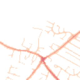 Daytime road noise heatmap for LE7 1HR