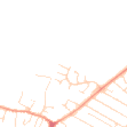 Daytime road noise heatmap for LE7 1LP