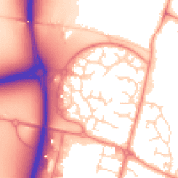 Daytime road noise heatmap for LE7 1YF