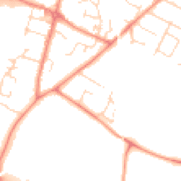 Daytime road noise heatmap for LE7 2BP