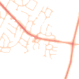Daytime road noise heatmap for LE7 2HG