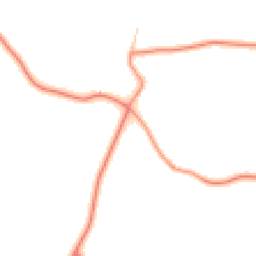 Daytime road noise heatmap for LE7 3BN