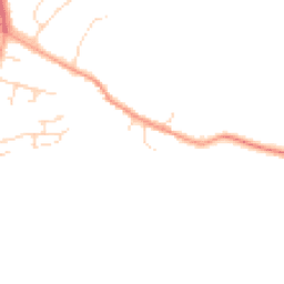 Daytime road noise heatmap for LE7 3DE