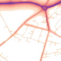 Daytime road noise heatmap for LE7 3DS