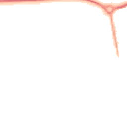 Night-time road noise heatmap for LE7 3FL