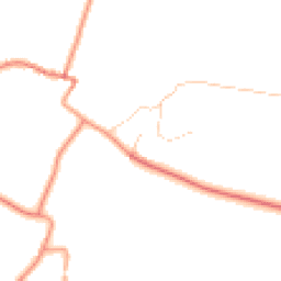Daytime road noise heatmap for LE7 3QL
