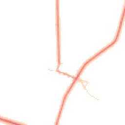 Daytime road noise heatmap for LE7 4RQ