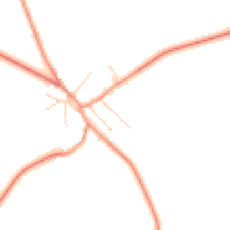 Daytime road noise heatmap for LE7 4TD