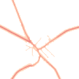 Daytime road noise heatmap for LE7 4UB