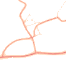 Daytime road noise heatmap for LE7 4UQ