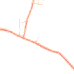 Daytime road noise heatmap for LE7 4WE