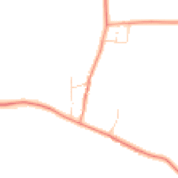 Daytime road noise heatmap for LE7 4WG