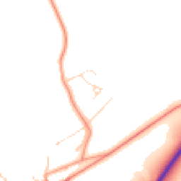 Daytime road noise heatmap for LE7 4YD