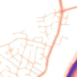 Daytime road noise heatmap for LE7 7BE