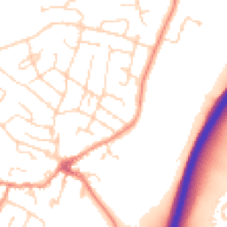 Daytime road noise heatmap for LE7 7BT