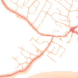 Daytime road noise heatmap for LE7 7FZ