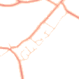 Daytime road noise heatmap for LE7 7HP