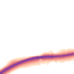 Night-time road noise heatmap for LE7 7JG