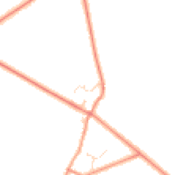 Daytime road noise heatmap for LE7 7JT