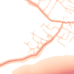 Daytime road noise heatmap for LE7 7LX