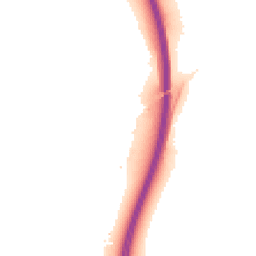 Night-time road noise heatmap for LE7 7NZ