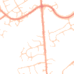 Daytime road noise heatmap for LE7 7PH