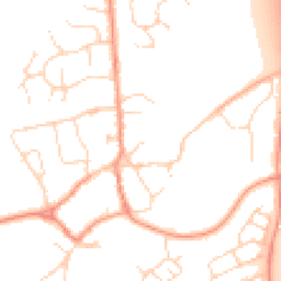 Daytime road noise heatmap for LE7 7PL