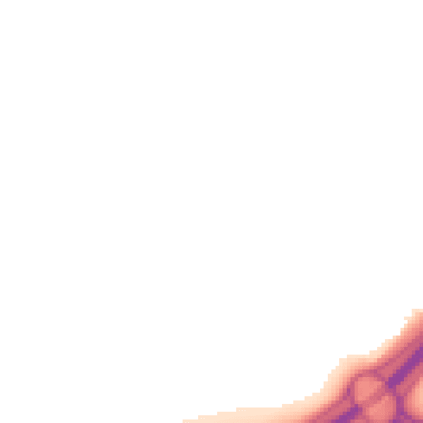 Night-time road noise heatmap for LE7 7TA
