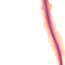 Night-time road noise heatmap for LE7 7WF