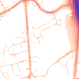 Daytime road noise heatmap for LE7 7ZL