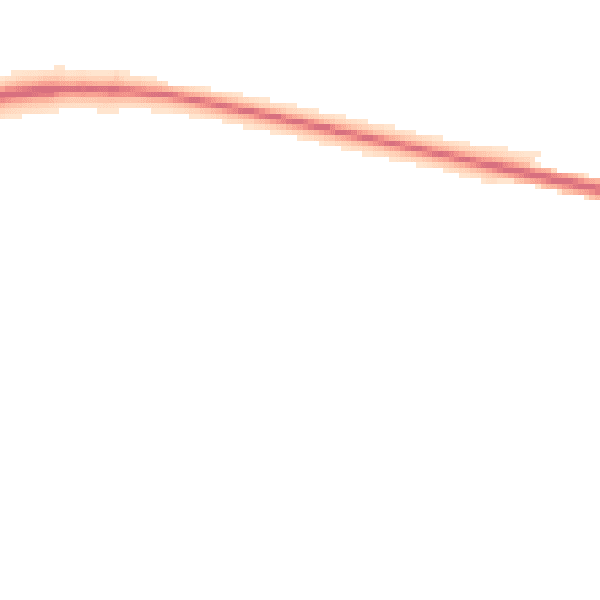 Night-time road noise heatmap for LE7 9AT