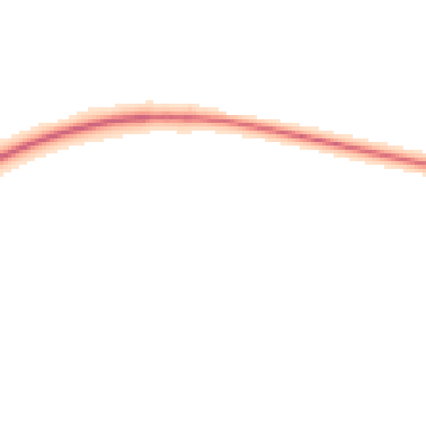 Night-time road noise heatmap for LE7 9AU
