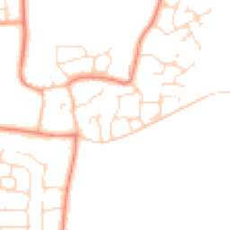 Daytime road noise heatmap for LE7 9FS