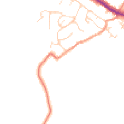 Daytime road noise heatmap for LE7 9GJ