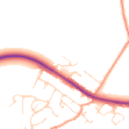 Daytime road noise heatmap for LE7 9HW