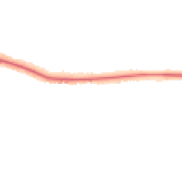 Night-time road noise heatmap for LE7 9RB
