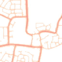 Daytime road noise heatmap for LE7 9TL