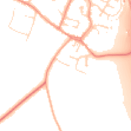 Daytime road noise heatmap for LE9 1RG