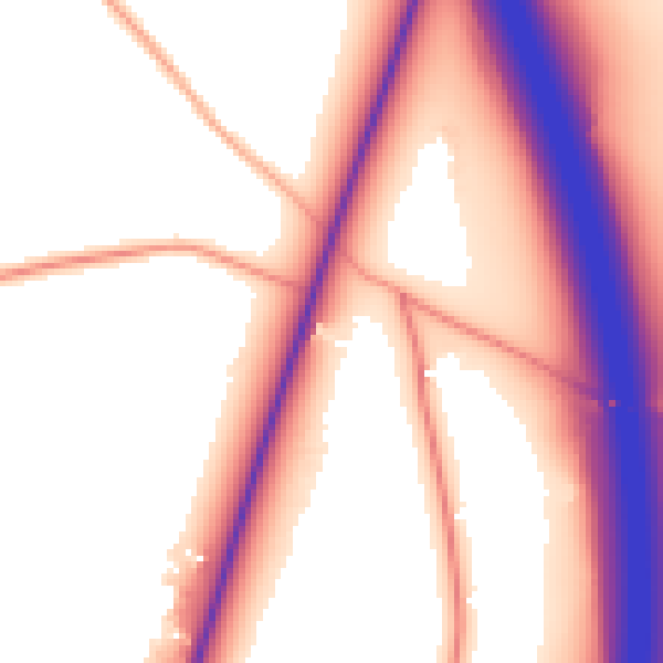 Daytime road noise heatmap for LE9 1RT