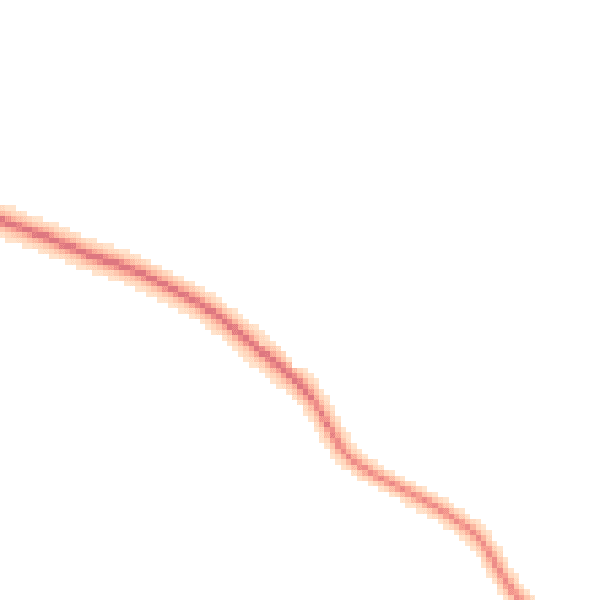 Daytime road noise heatmap for LE9 1SG