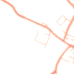 Daytime road noise heatmap for LE9 1SR