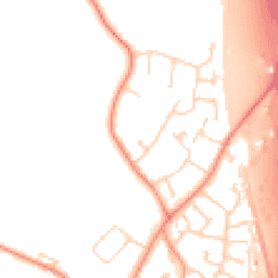 Daytime road noise heatmap for LE9 1TP