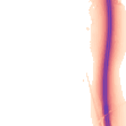 Night-time road noise heatmap for LE9 1UT