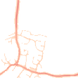 Daytime road noise heatmap for LE9 3AT